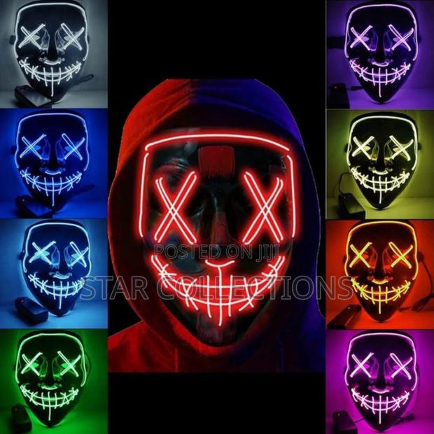 Purge Led Halloween Masks - main view