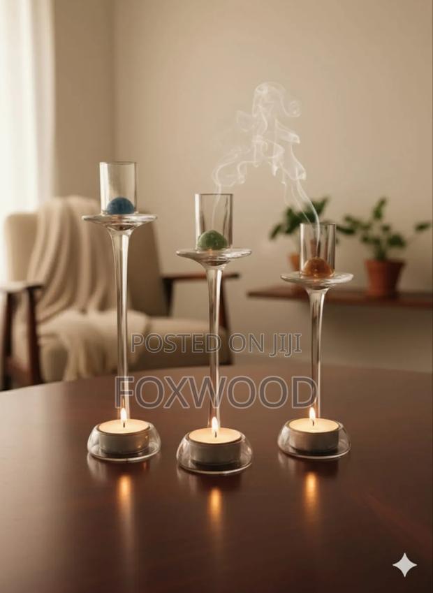 3pc Candle Holders - thumbnail 2