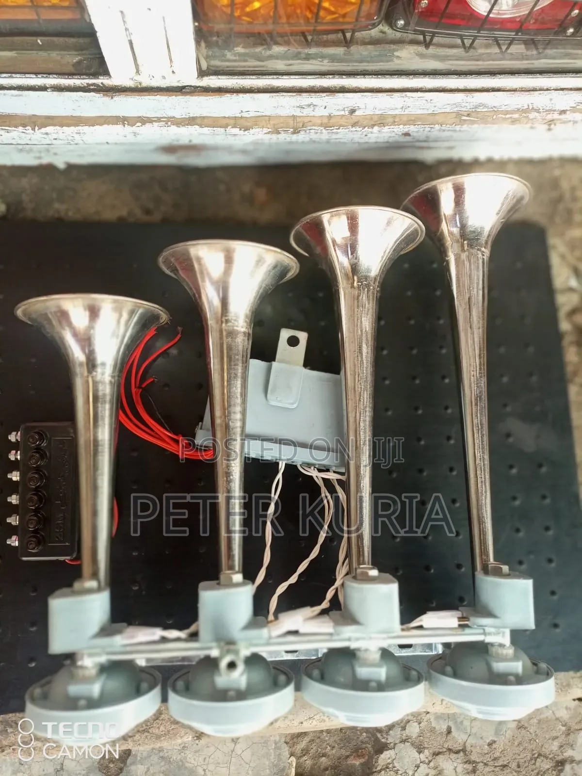 Install Pressure Horn and Selling