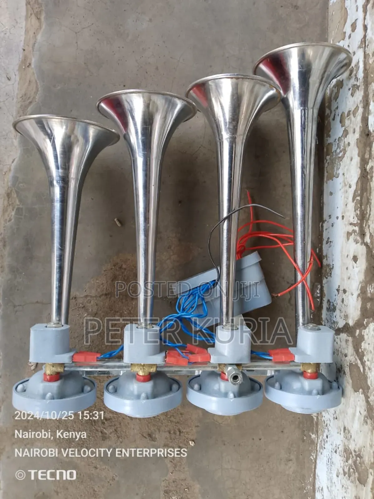 Install Pressure Horn and Selling