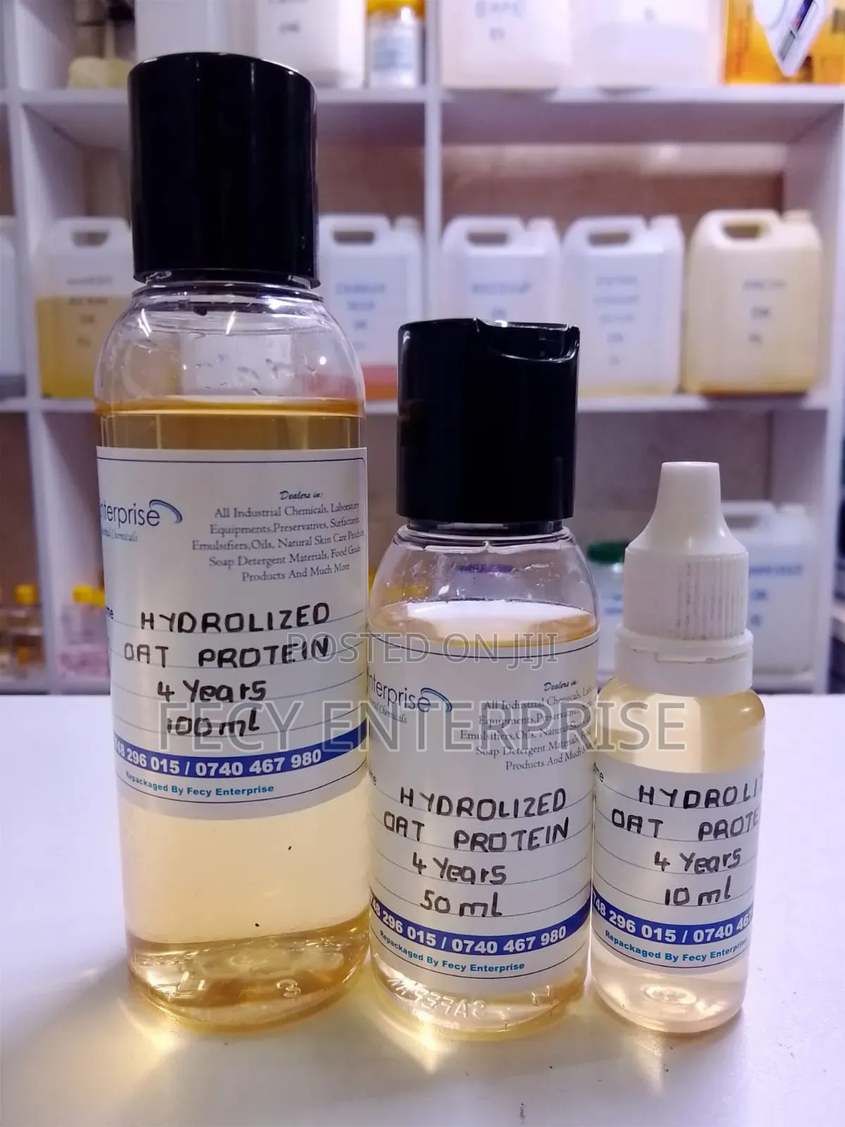 Liquid Hydrolyzed Oat Protein – 100% Pure Skincare Haircare Protein