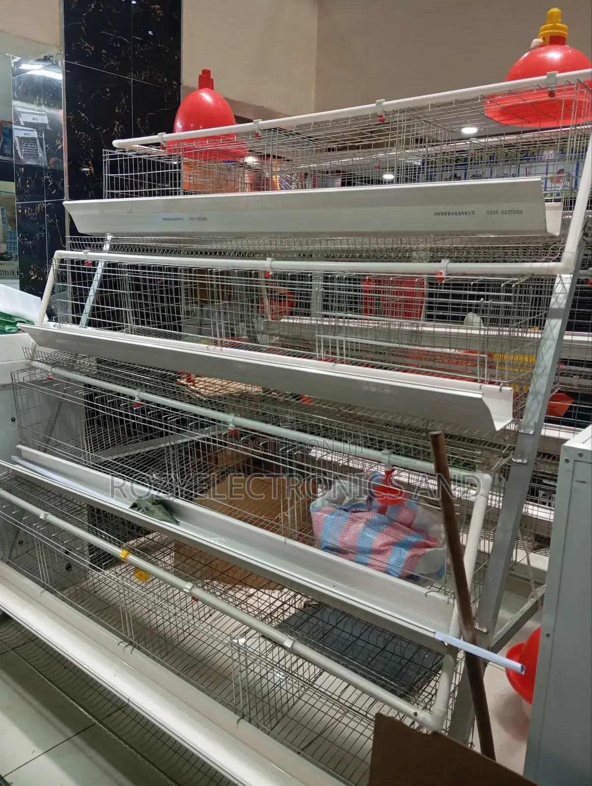 Chicken Cage 128 Cage With 32 Cubes