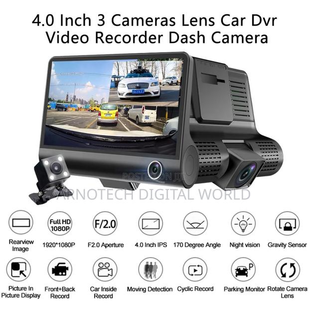 3in1 Dashcam 1080p DVR