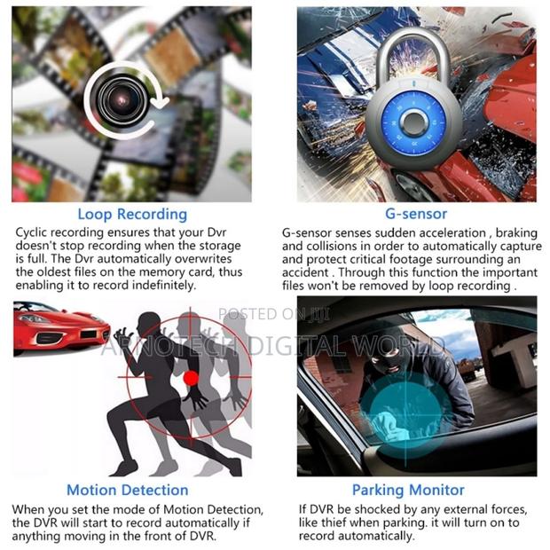 3in1 Dashcam 1080p DVR - thumbnail 4