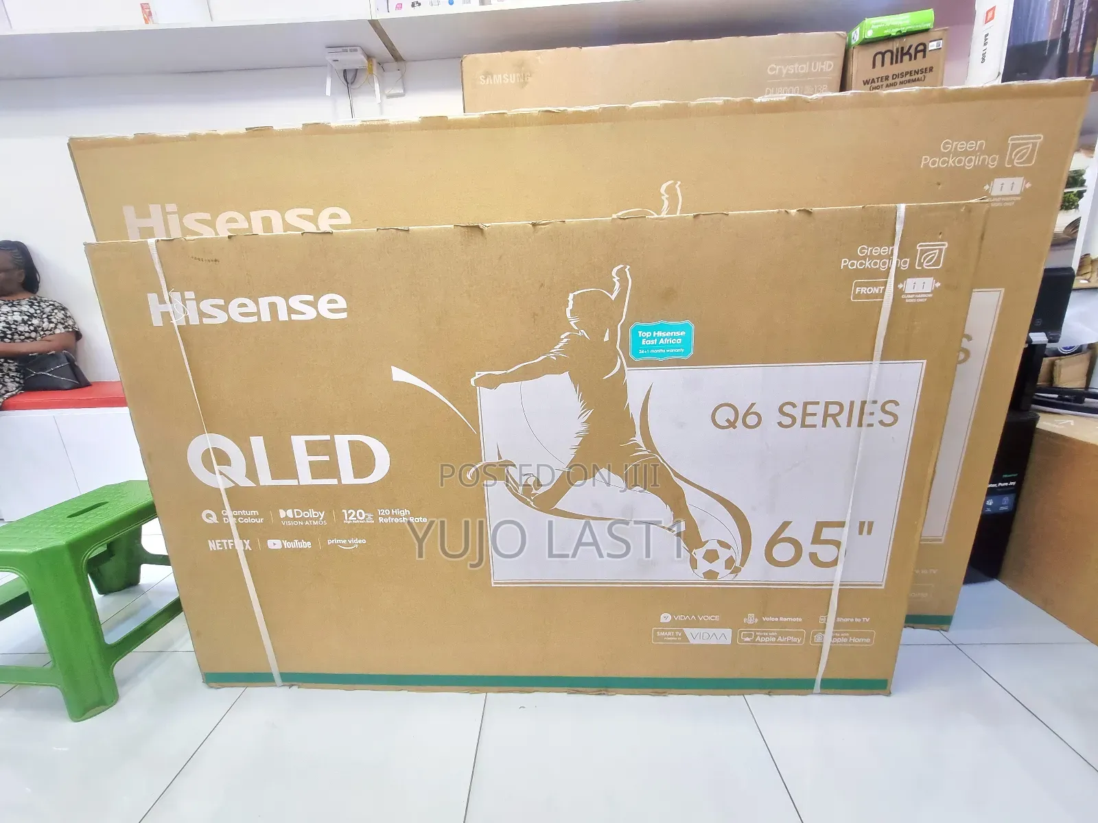 Hisense 65′′ Q6n Qled Smart Vidaa Tv 65q6n