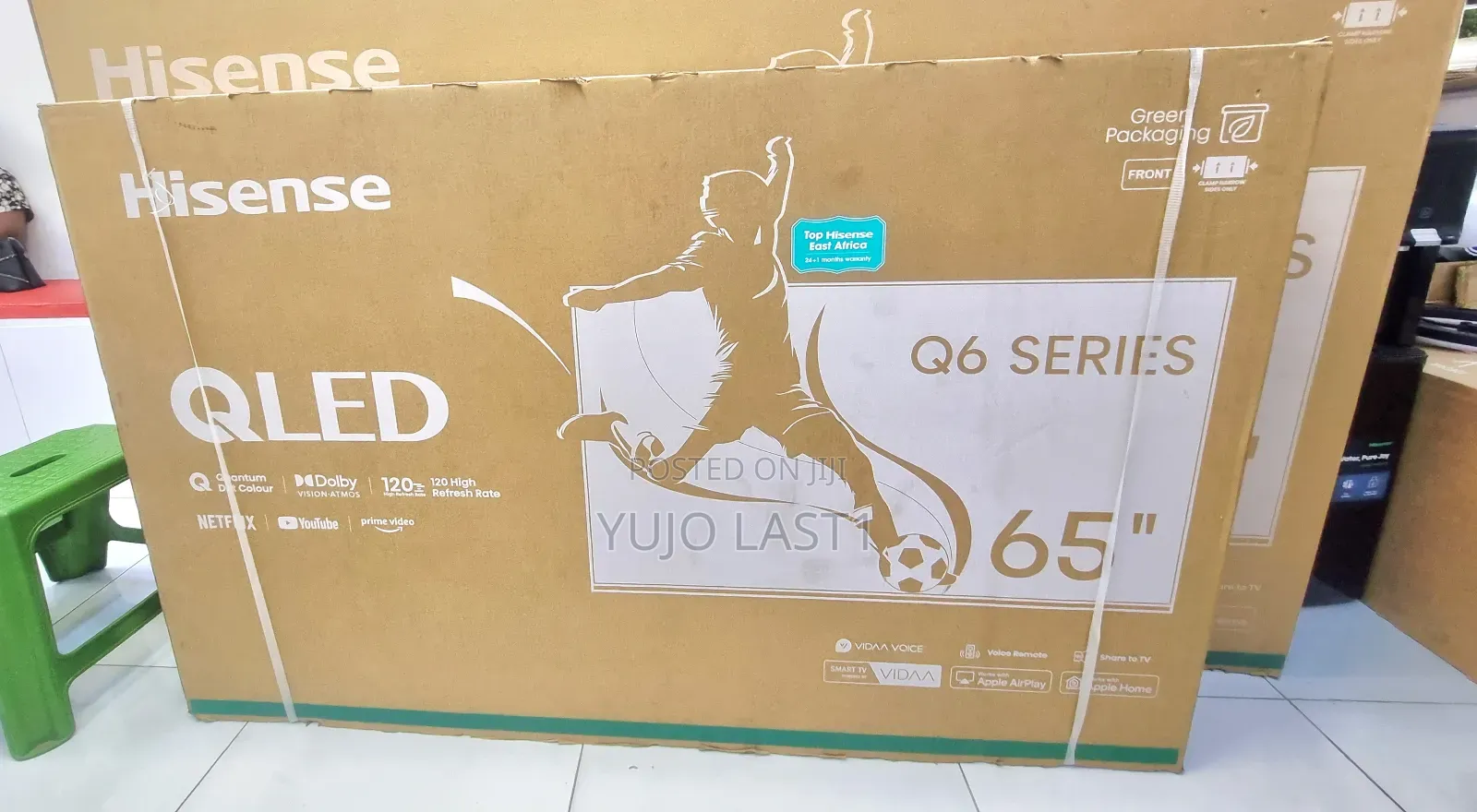 Hisense 65′′ Q6n Qled Smart Vidaa Tv 65q6n