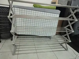 Foldable Metallic Shoe Rack 5 Tier