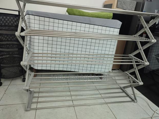 Foldable Metallic Shoe Rack 5 Tier - main view