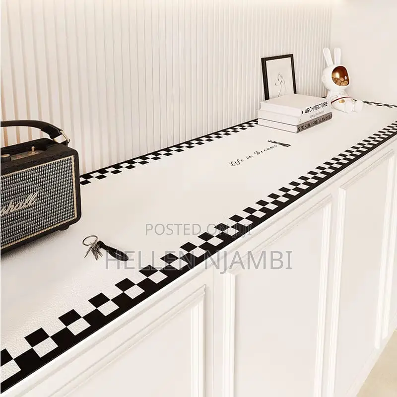 Washable Table Runner/Drawer Liner/Tv Stand Mat