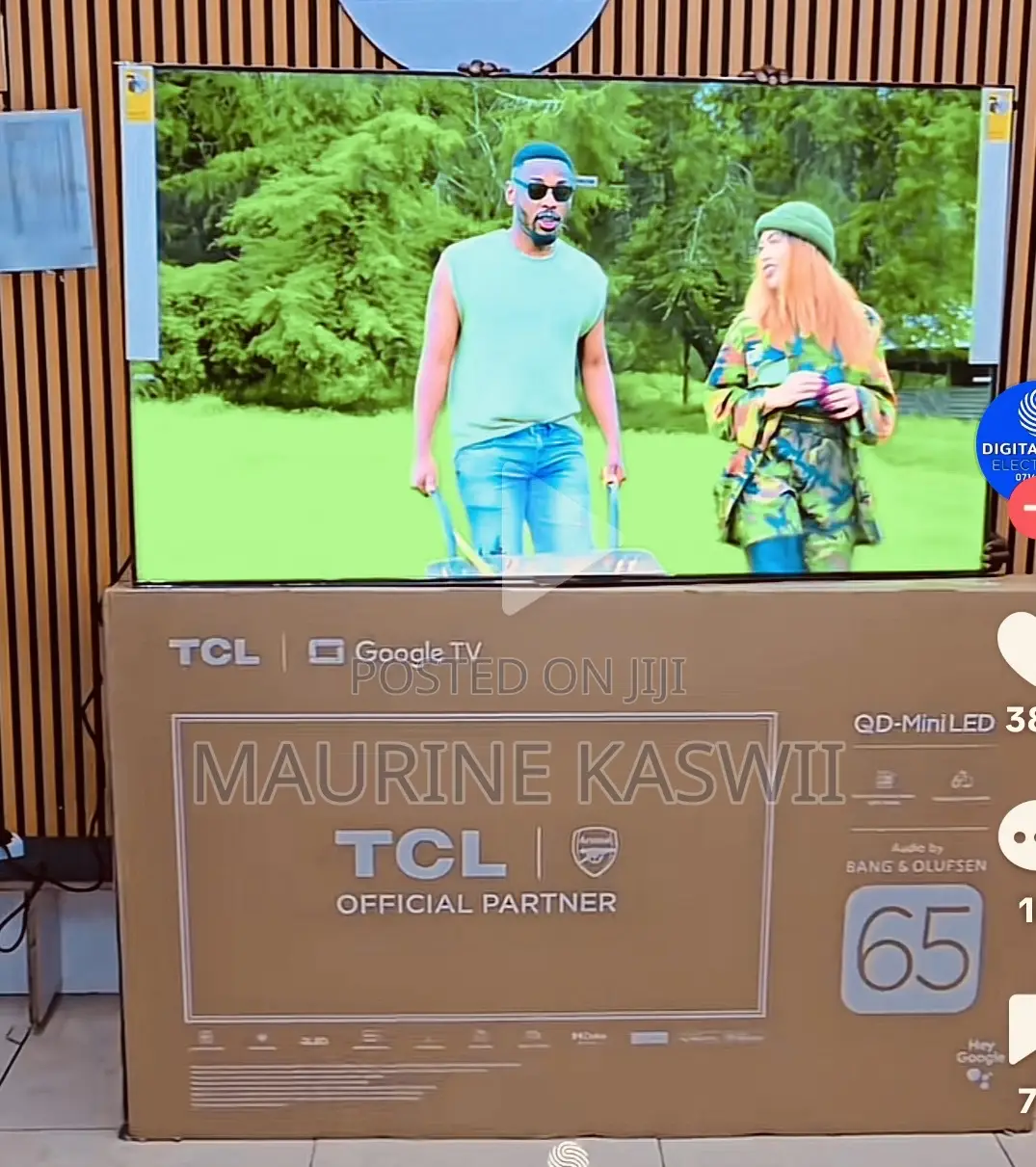 TCL 65” C7k Qd.Miniled Tv-2025