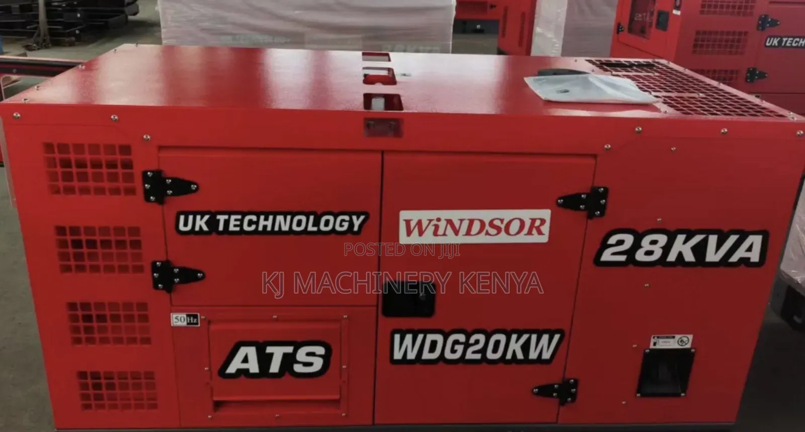 Windsor 28kva Diesel Generator (Uk Technology) – Silent Type With Ats