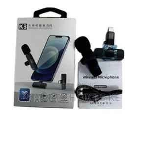 *Single Microphone Clip on Lavalier Rechargeable Wireless Microphone - main view