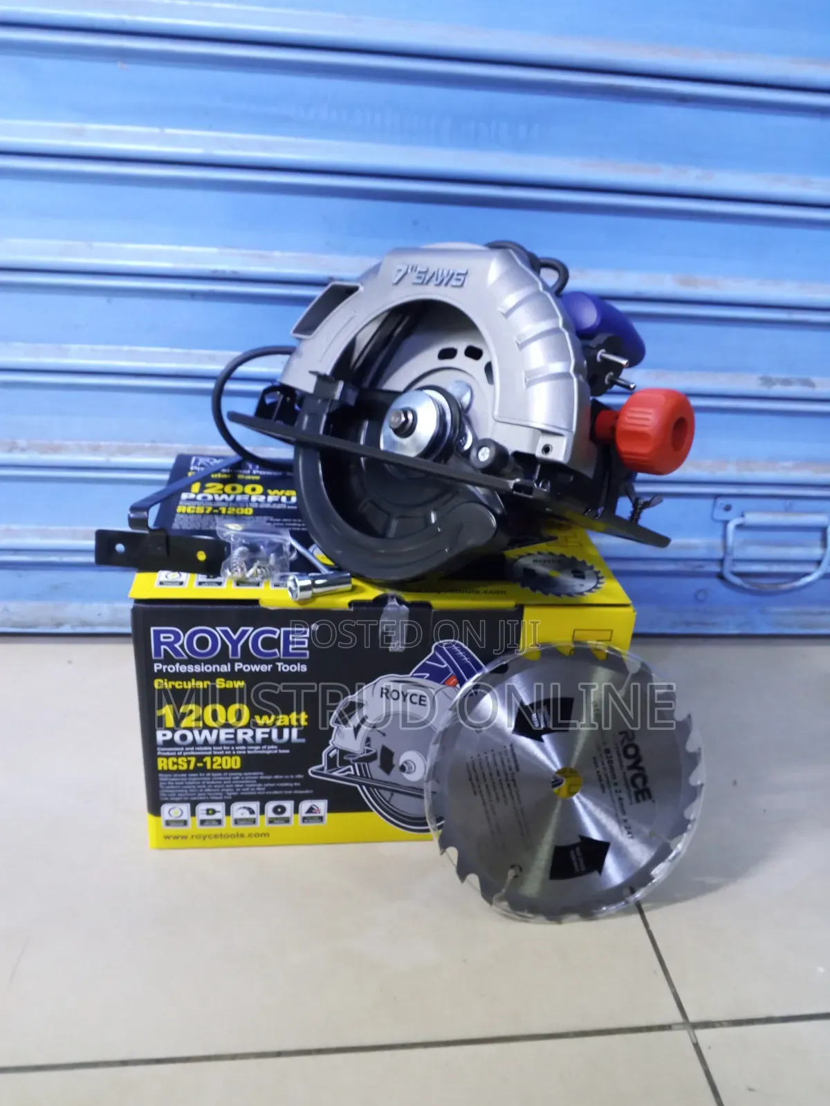 Powerful 1200w Royce Circular Saw 7"