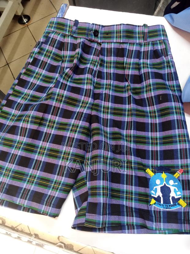 Checked Shorts - main view