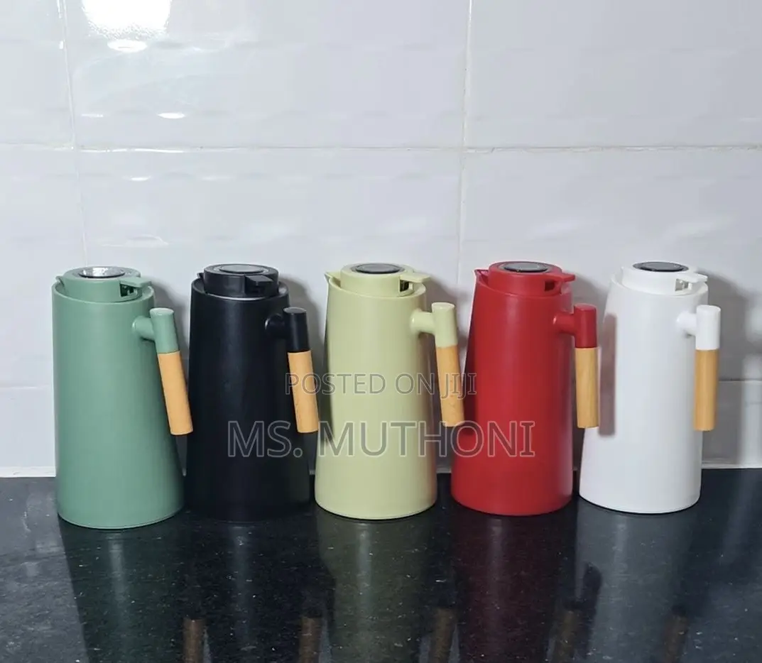 1l Black/White Nordic Vacuum Flask*