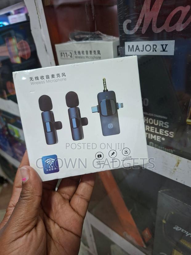 Multi-Use 3-in-1 Clip-on Microphone for Recording Vlogging - thumbnail 2