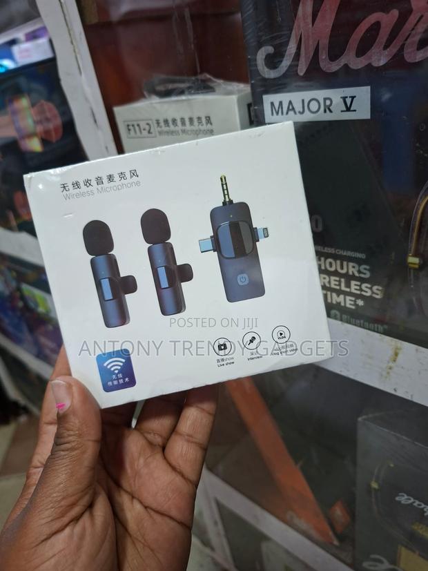 Rechargeable 3-in-1 Wireless Microphone With Noise Filter - thumbnail 3