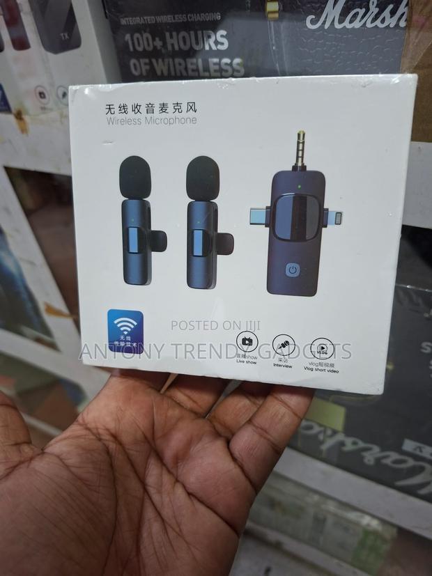 Portable Lavalier Mic Set – Type-c, Lightning & 3.5mm Support - thumbnail 3