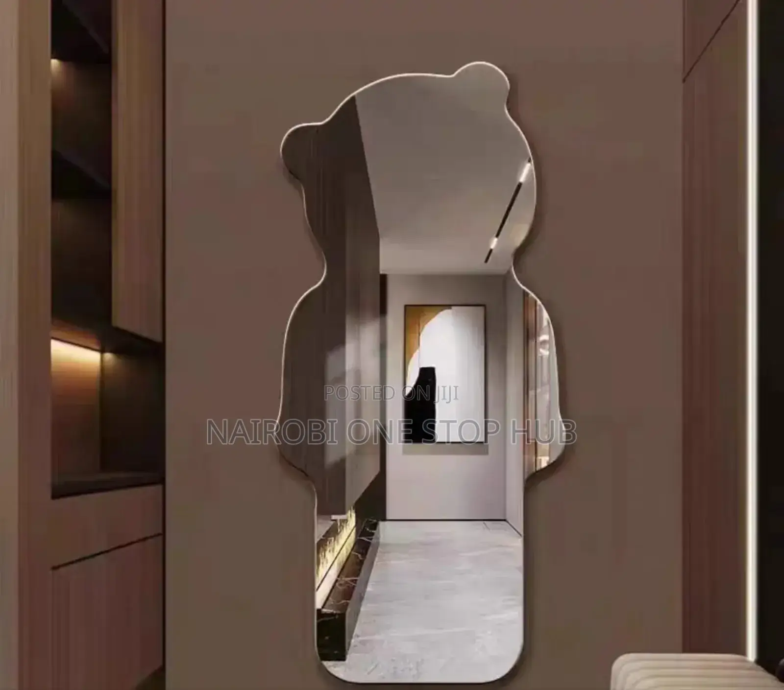 Dolly Shape Acrylic Mirror