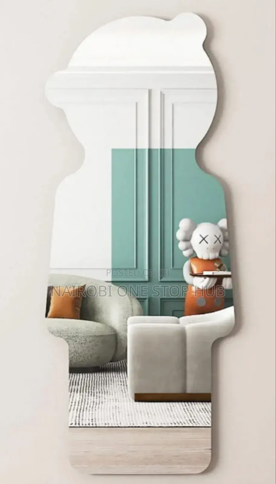 Acrylic Mirror ,Dolly Shape