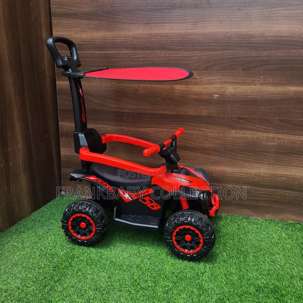 Toddlers Sport Ride-on Car With Canopy