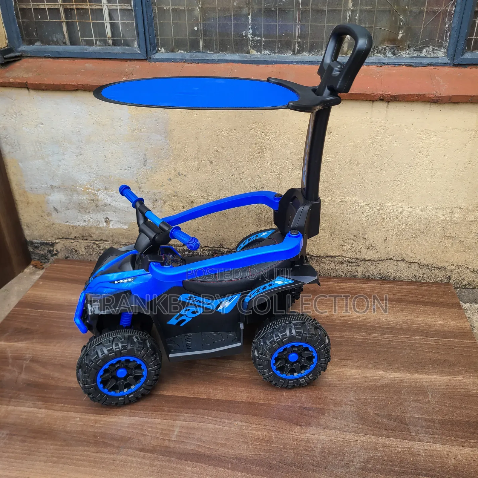 Off- Road Baby-Ride-on Car With Canopy