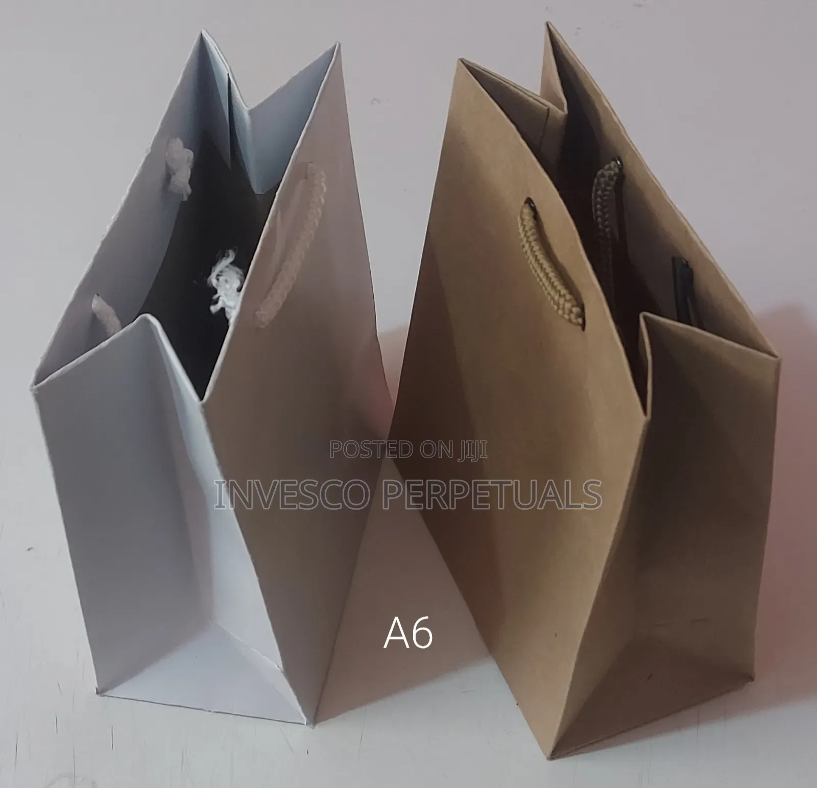 A6 Kraft Gift Bags