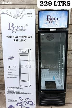 ⁠229 Litres Roch Vertical Showcase Model RSF-290-O Refrigerator