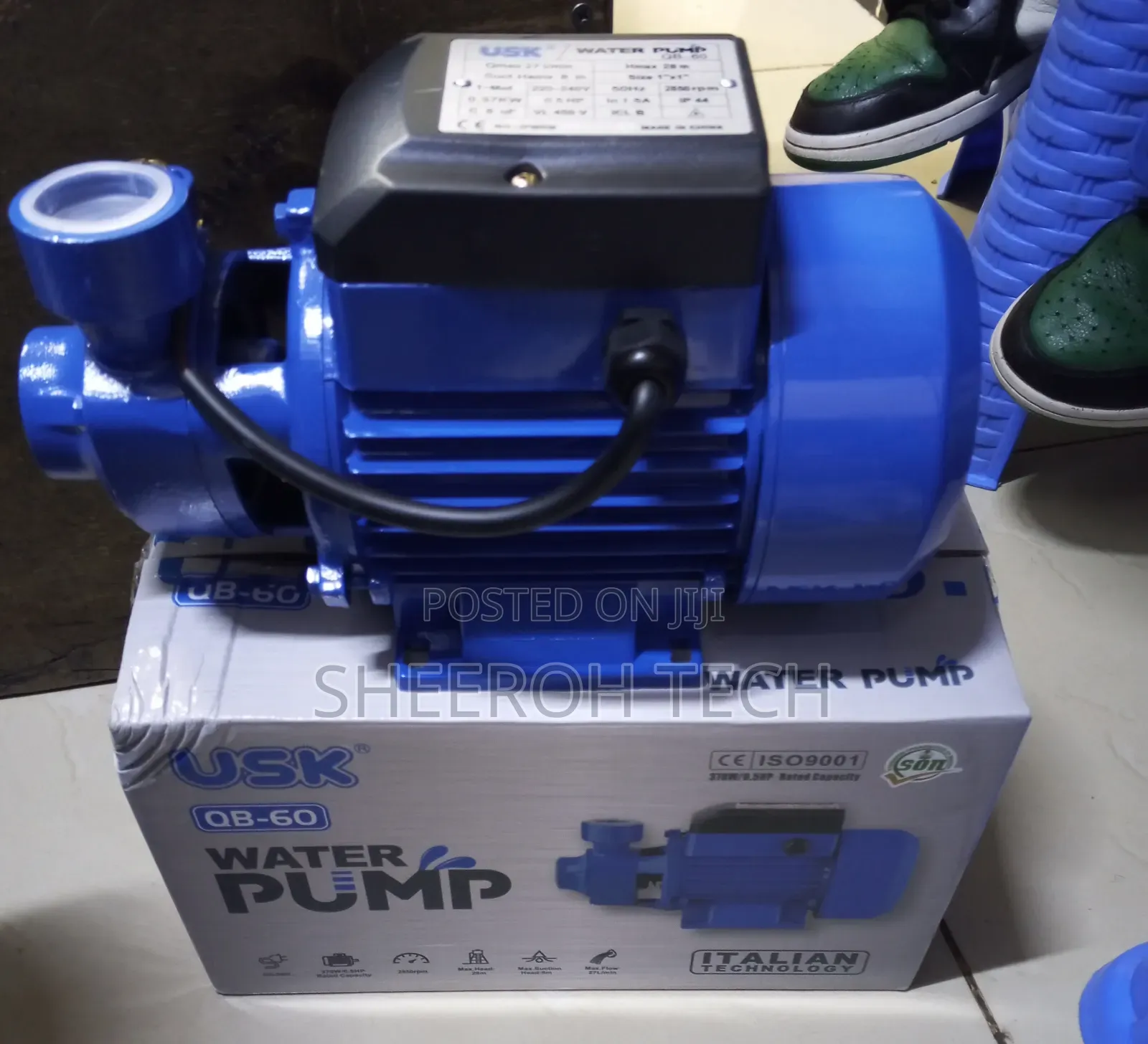 Usk 0.5hp Booster Water Pump