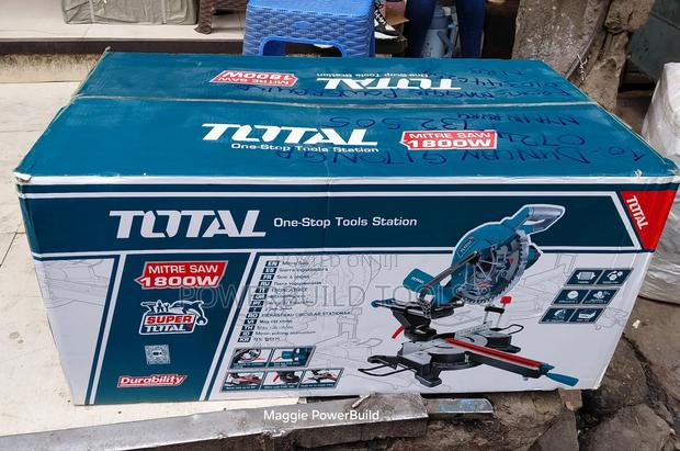 Total Sliding Mitre Saw 1800w 255mm Heavy-duty