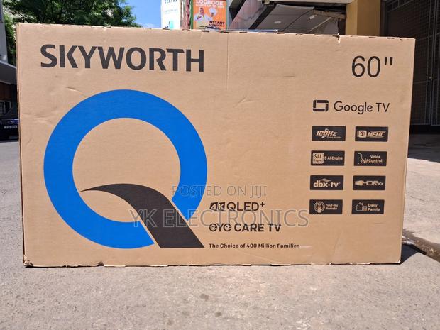 Skyworth 60inch Qled Google Tv 60q6500h (2025 Model)