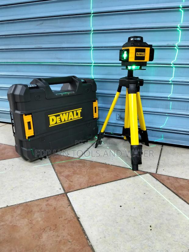 Dewalt Laser Level 360 Degrees 16 Lines and Stand With Remote - main view