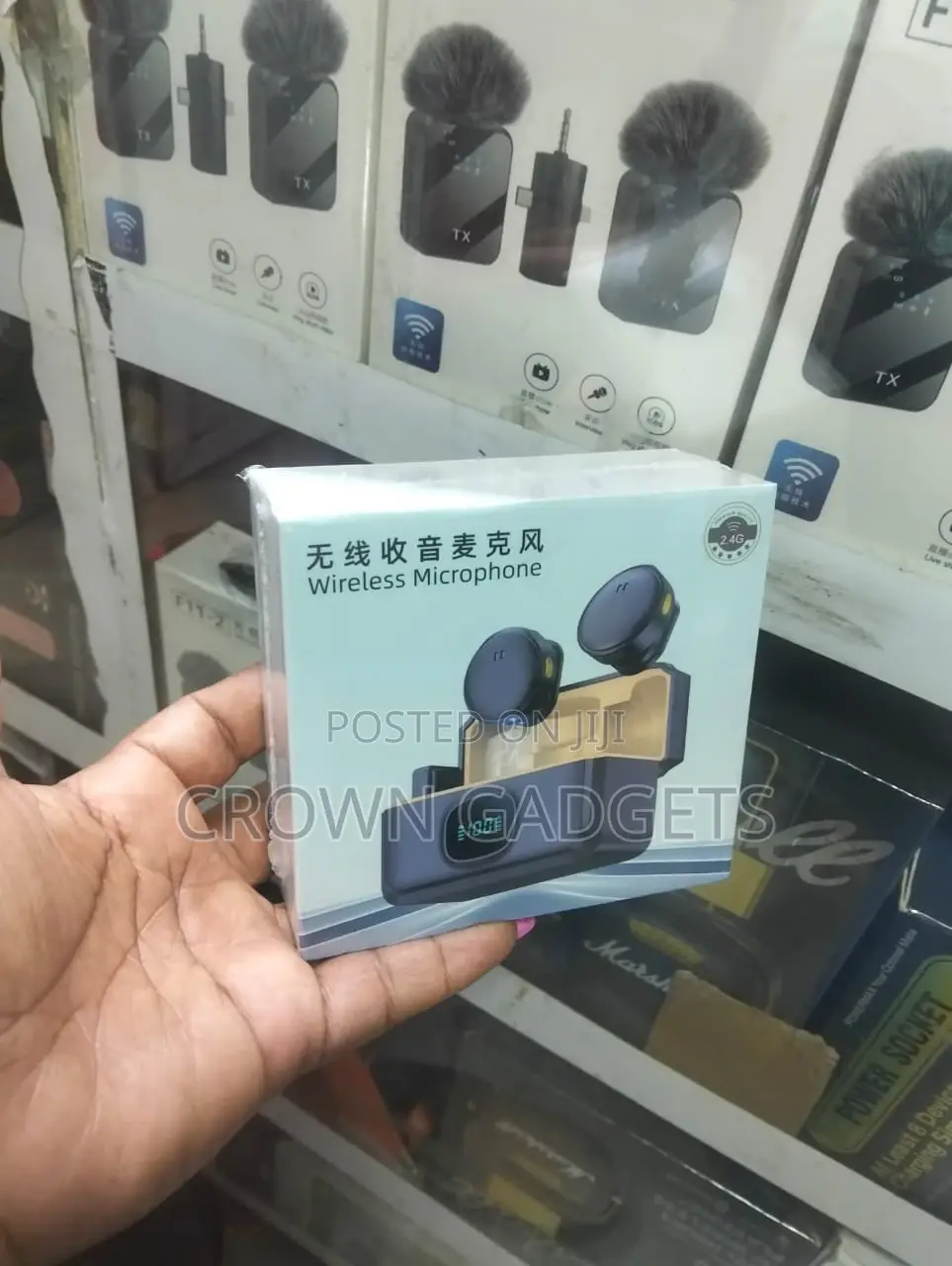 Rechargeable Lavalier Mic Set For Android Video Recording