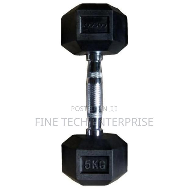 5kgs Hexagon Dumbbell