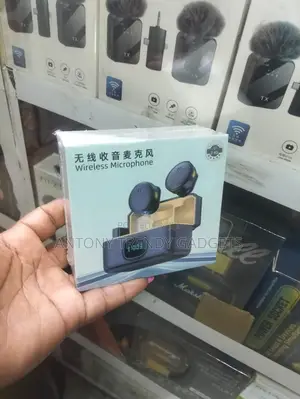 Dual Wireless Clip Mic Set For Youtube, Podcast & Vlogging
