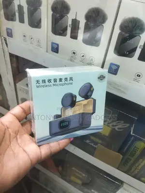 Rechargeable Dual Mic Kit For Android Phones & Interviews