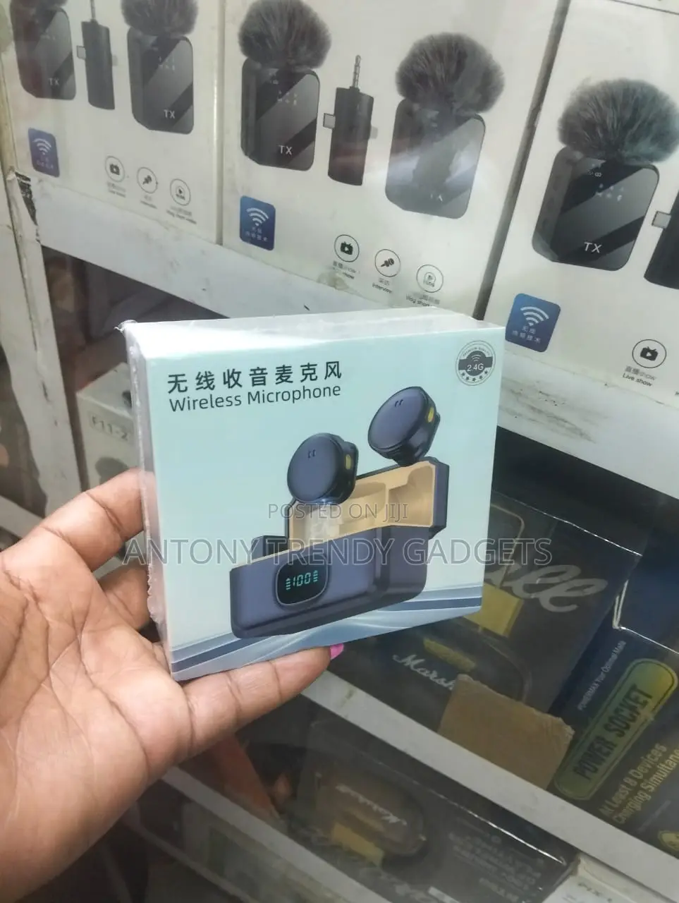 Rechargeable Dual Mic Kit For Android Phones & Interviews