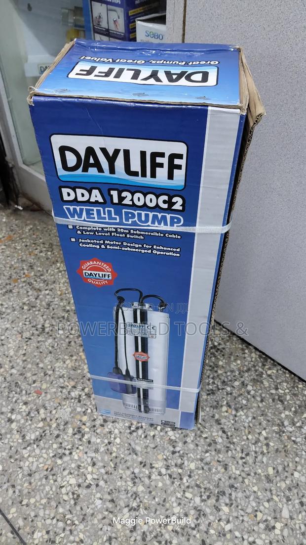 Dayliff 1.25hp Deep Well Submersible Pump Dda 1200c2 - thumbnail 2