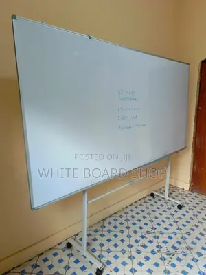 Imported /Magnetic White Board With Moveable Stand 8ft X 4ft