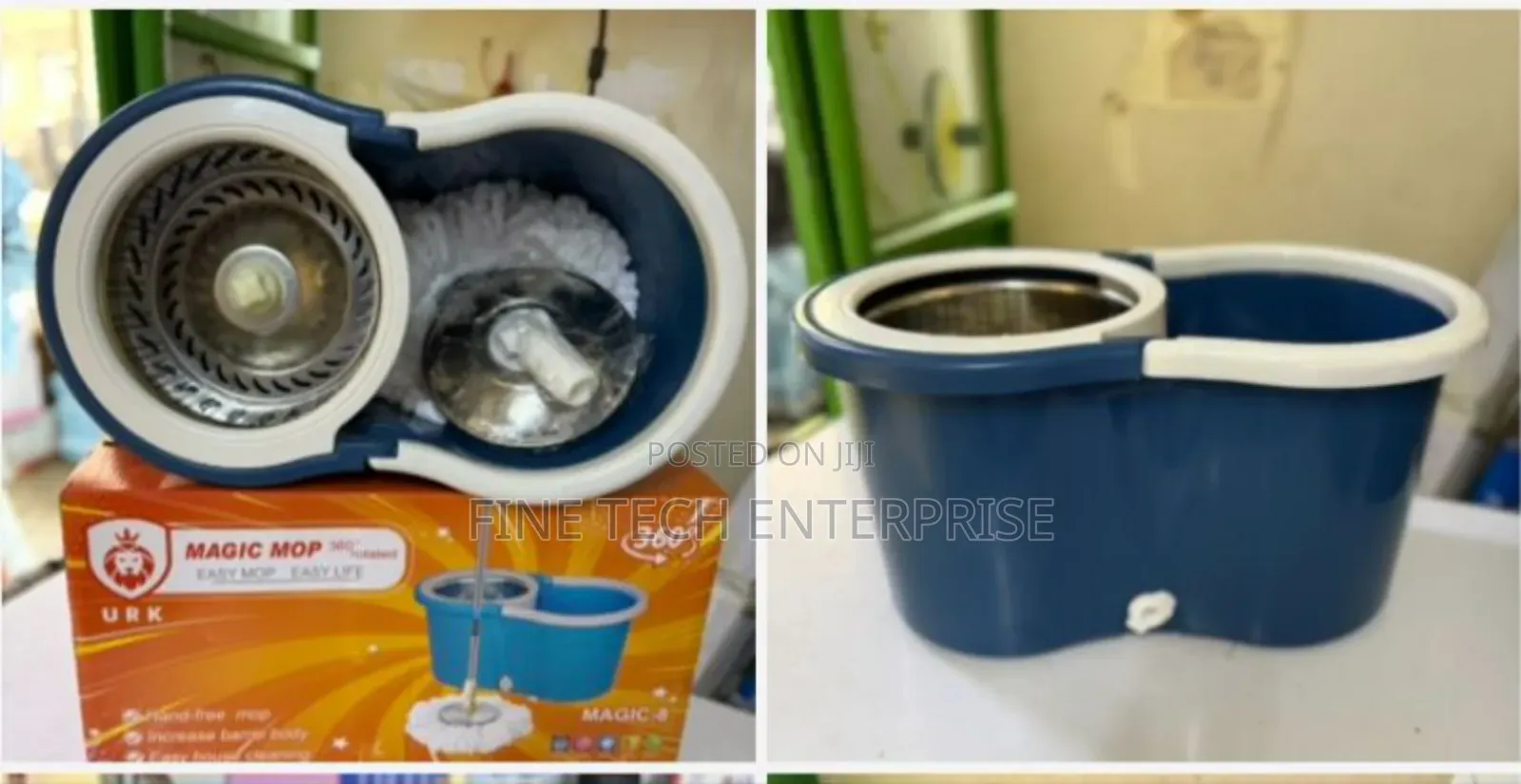 Metallic Spin Mop
