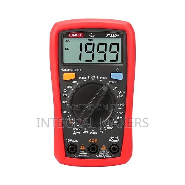 Ut33c Palm Size Multimeter