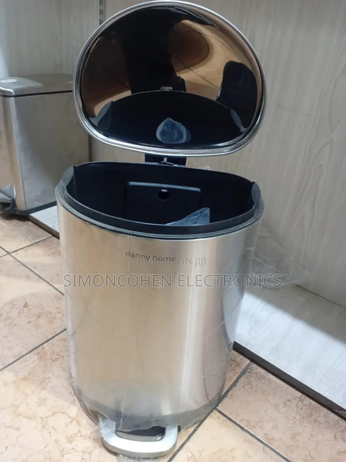12l Stainless Steel Dustbin
