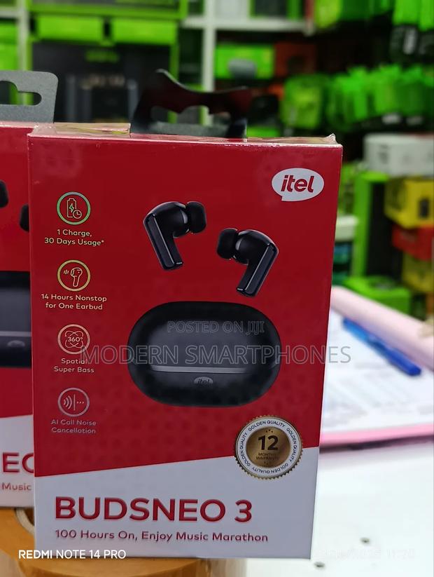 Itel TWS Buds Neo 3 Wireless Bluetooth Earbuds - thumbnail 3