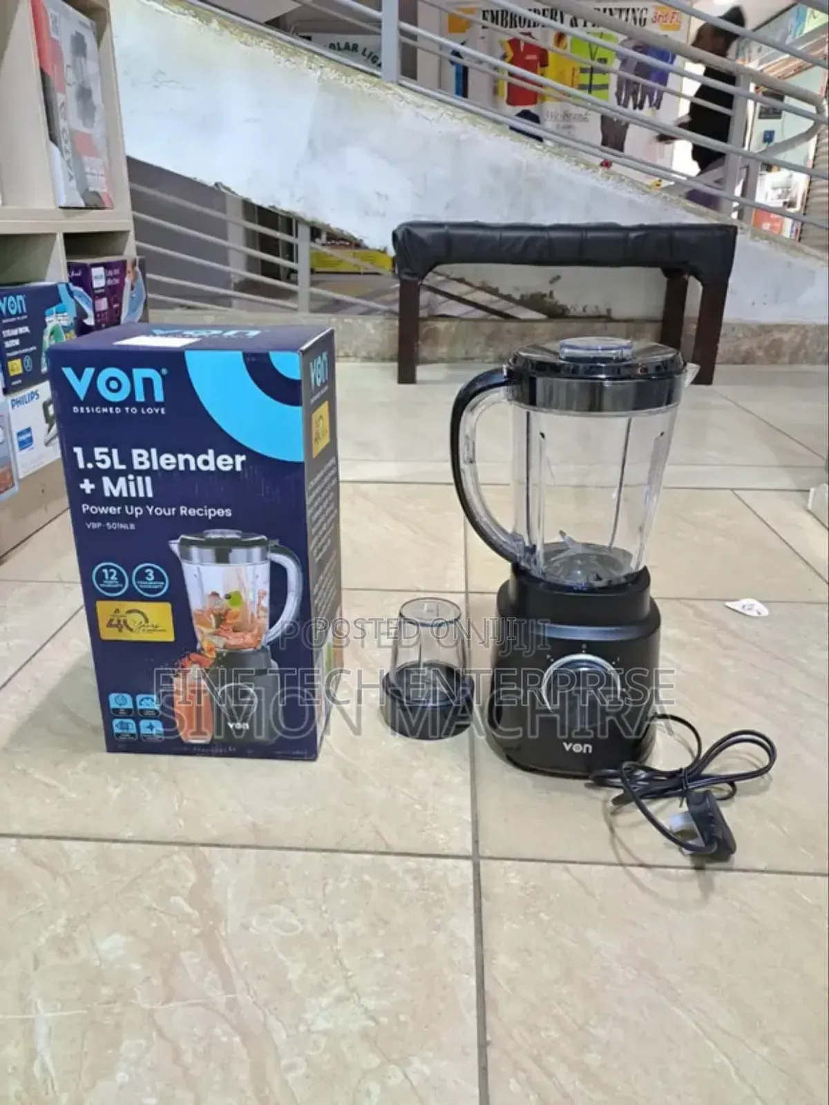 2 in 1 Von Blender