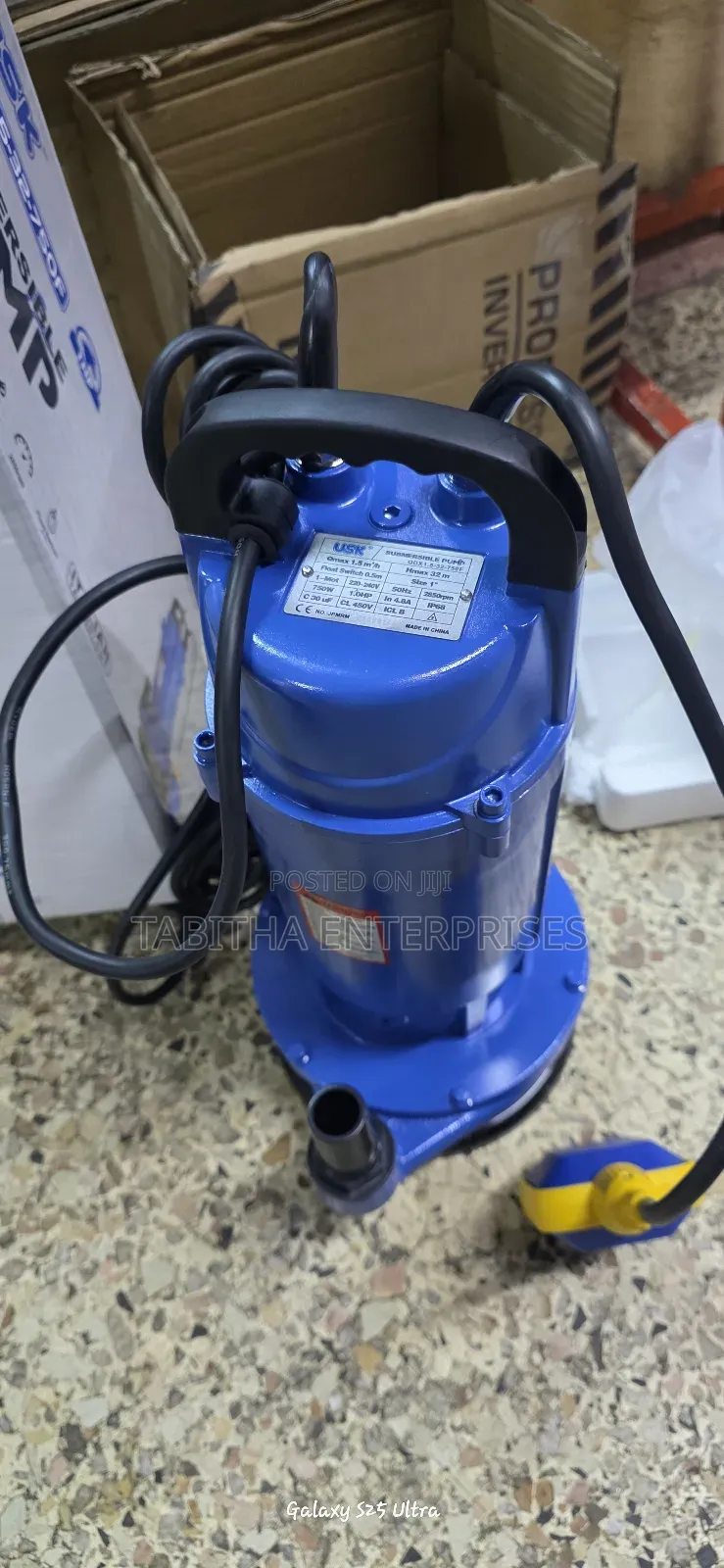 1hp Submersible Water Pump