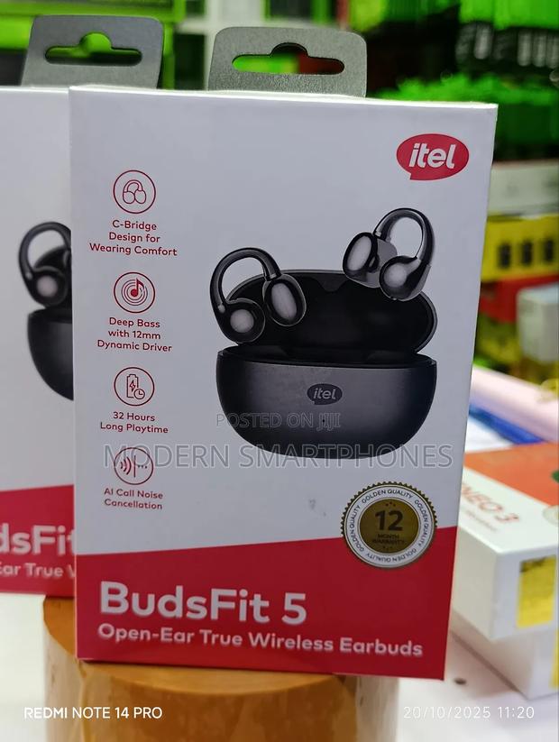 Itel Budsfit 5 Iew-55 Open Ear True Wireless Earbuds - main view