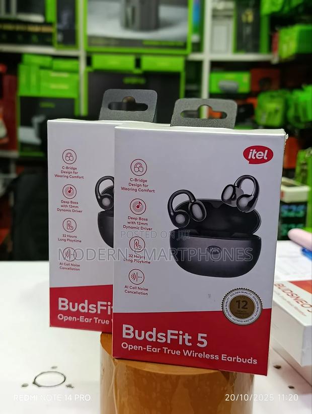 Itel Budsfit 5 Iew-55 Open Ear True Wireless Earbuds - thumbnail 3