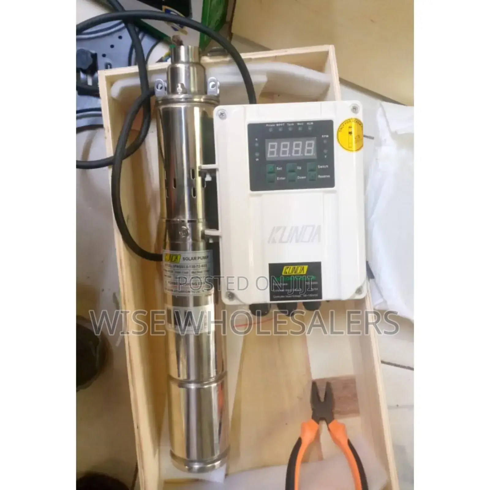 130meters Head Submissible Water Pump (With Control Box)