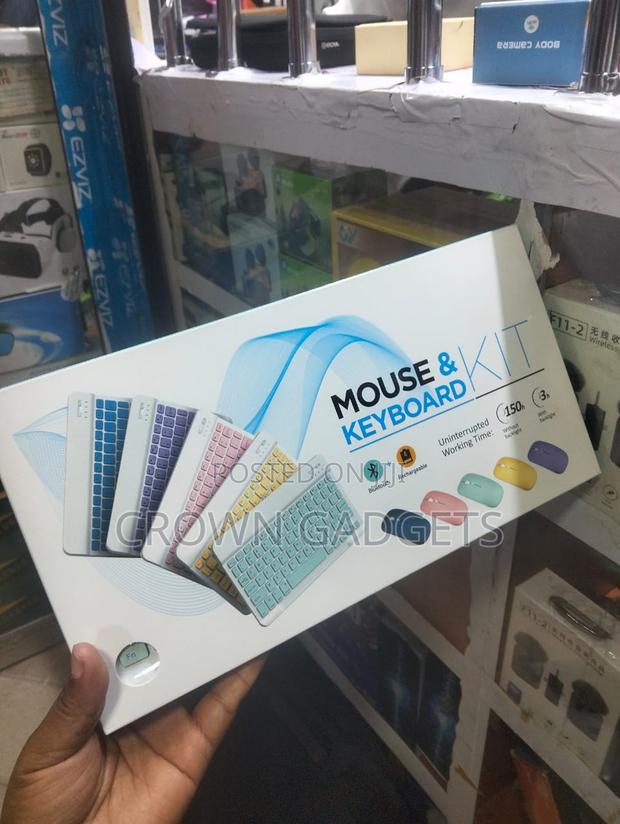 Slim Rechargeable Keyboard Mouse Set With Led Backlight - thumbnail 2