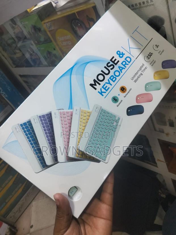 2-in-1 Rechargeable Wireless Keyboard Mouse Combo - main view